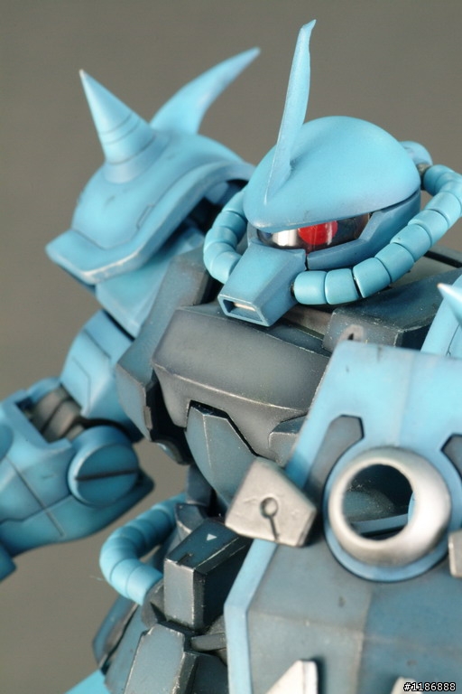 不是做不完,只是太龜毛的MS-07 B-3 Gouf Custom