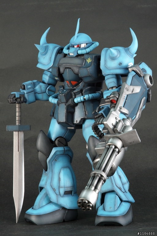不是做不完,只是太龜毛的MS-07 B-3 Gouf Custom
