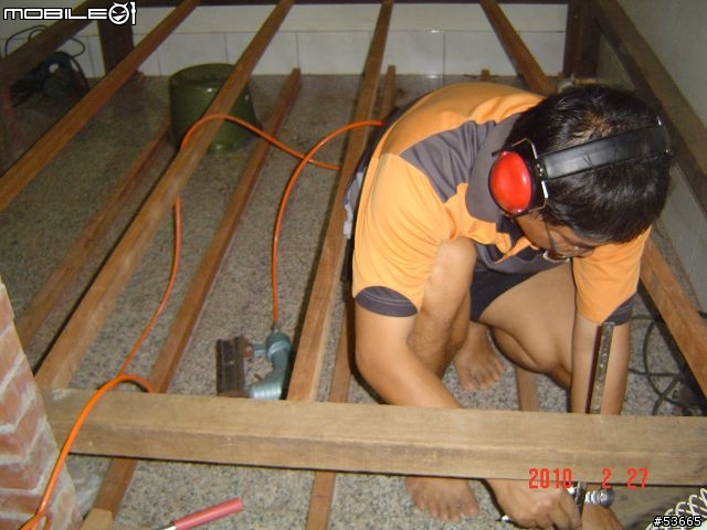 自我實踐DIY裝潢第二彈,原木磚石風起居房