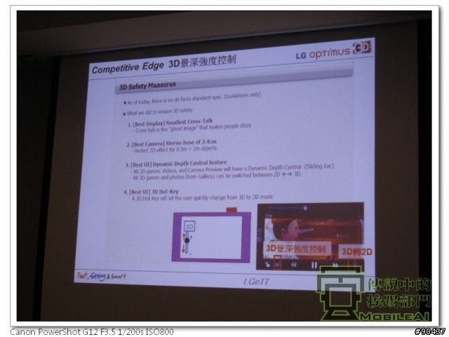 LG Optimus 3D 全系列台北體驗會