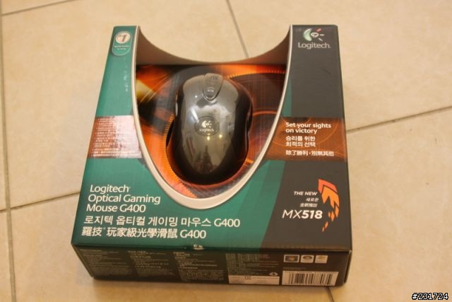 簡單分享 羅技G400