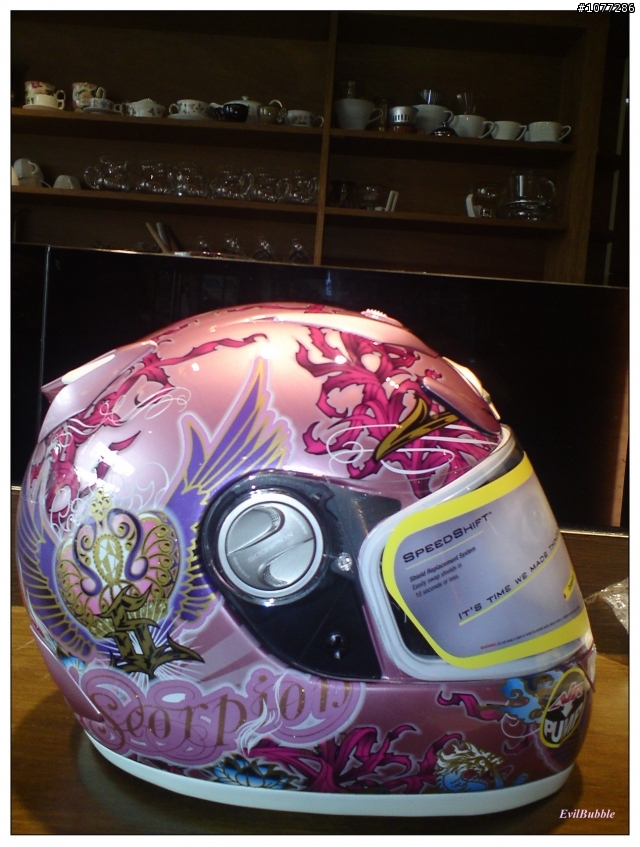 我的新帽子之 Scorpion EXO-750 Kingdom Pink