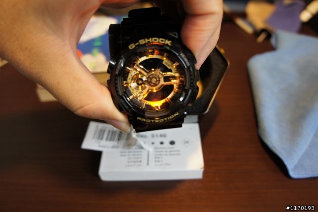 極致黑金風格~~GA-110GB-1ADR開箱