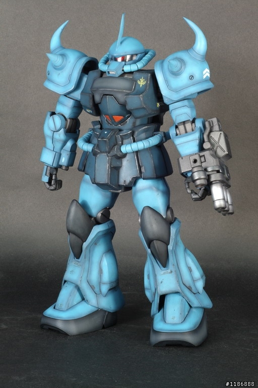 不是做不完,只是太龜毛的MS-07 B-3 Gouf Custom