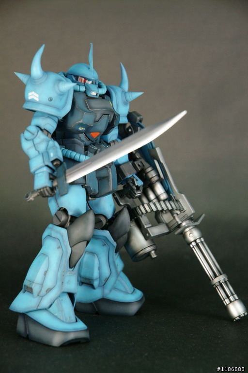 不是做不完,只是太龜毛的MS-07 B-3 Gouf Custom