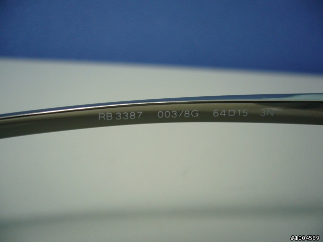 開箱分享 RAY BAN 3387