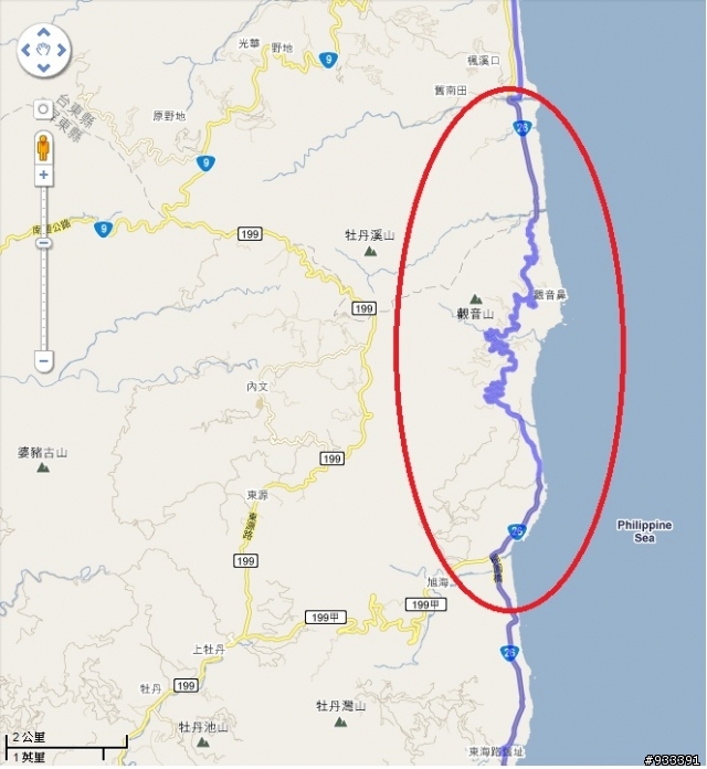 高雄→鵝鑾鼻→台東池上