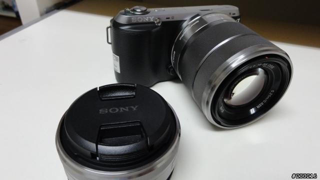 小單眼 SONY NEX-C3 小小的開箱 ! !