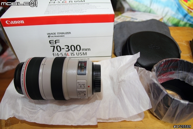 CANON 70-300 f4-5.6L IS USM 之不專業開箱文+整合更新測試