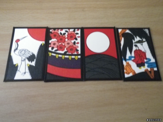 開箱文兼遊戲介紹:日本花札(黑大統領)開箱文以及介紹花札こいこい(koikoi)規則!