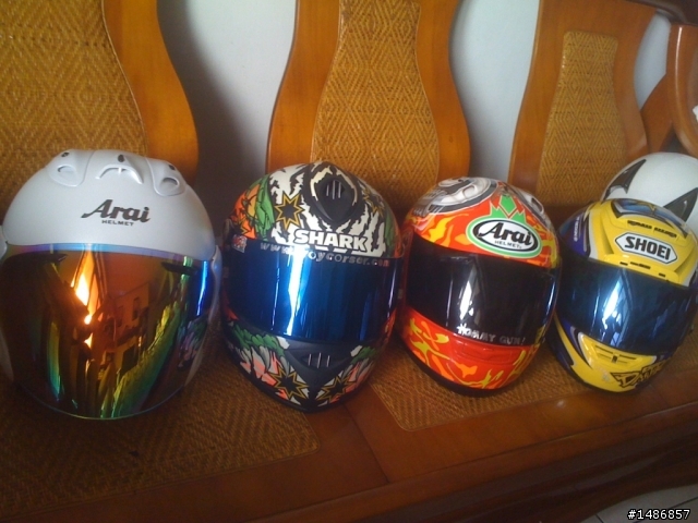 【開箱】南海限定 消光白 ARAI RAM4 !!?? SZ MZ 傻傻分不清楚!!!