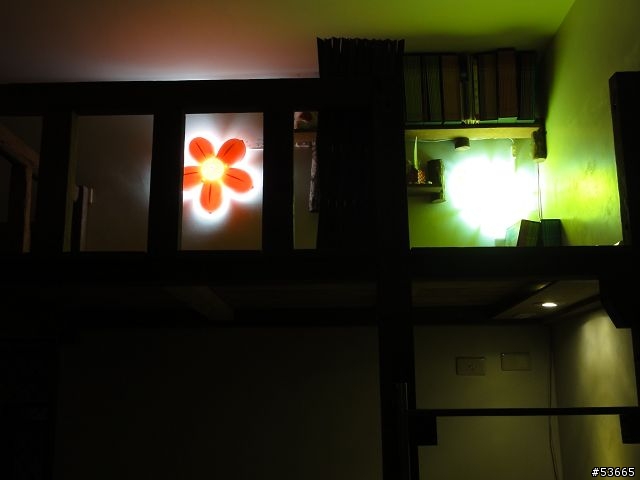 自我實踐DIY裝潢第二彈,原木磚石風起居房