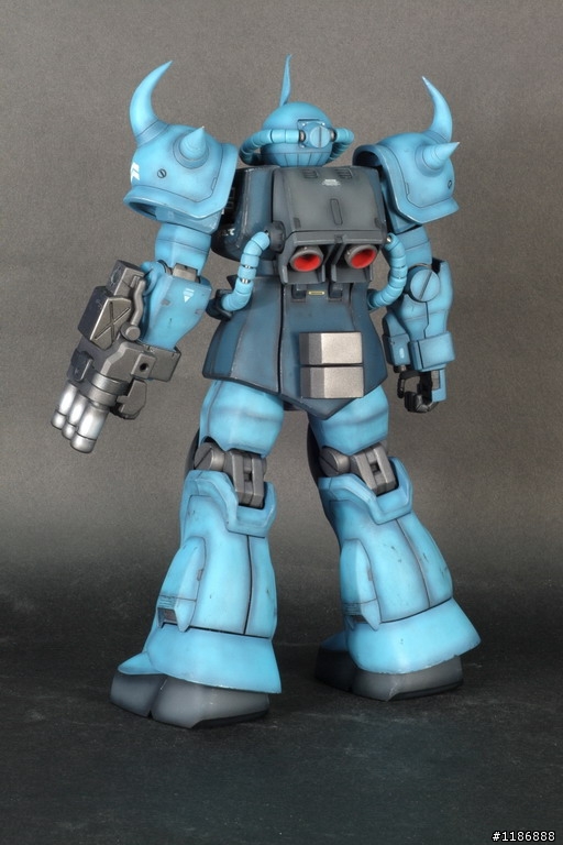 不是做不完,只是太龜毛的MS-07 B-3 Gouf Custom