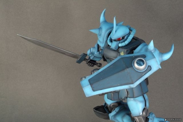 不是做不完,只是太龜毛的MS-07 B-3 Gouf Custom