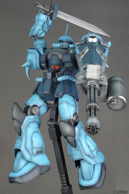 不是做不完,只是太龜毛的MS-07 B-3 Gouf Custom