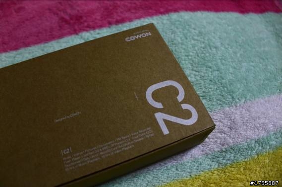 台灣公司貨 COWON iAudio C2開箱