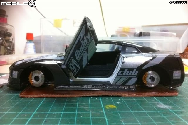 1/24 Buddy club ZELE Dry Carbon R35~製作大全集