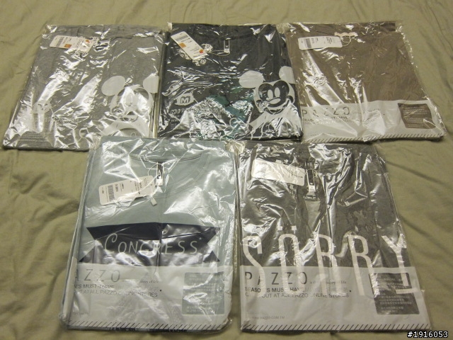 PAZZO五件男生短袖T-Shirt