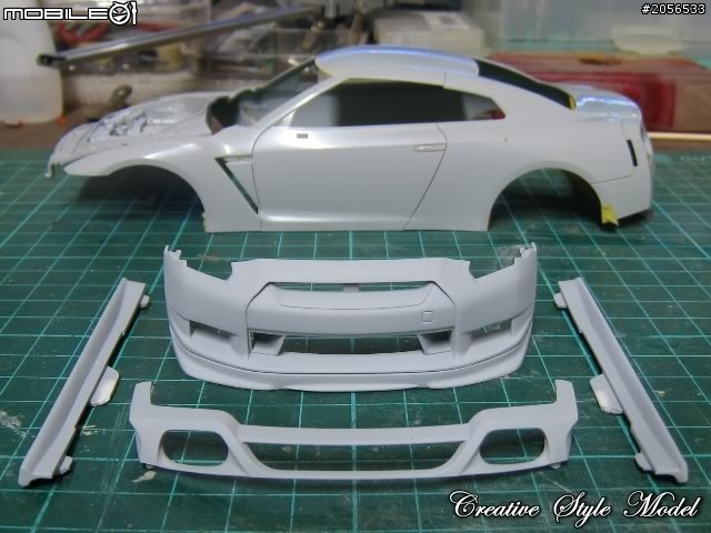 1/24 Buddy club ZELE Dry Carbon R35~製作大全集