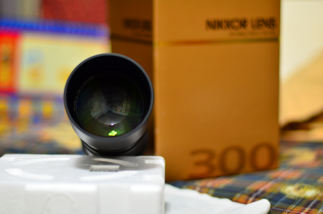 (鏡頭開箱)NIKKOR 300mm F4D