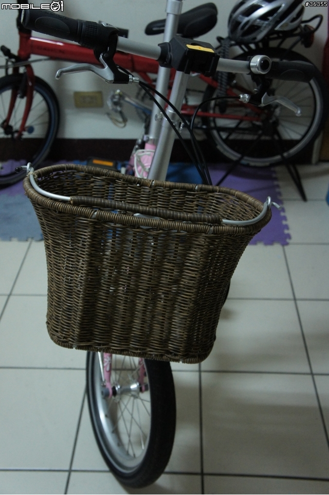 【開箱】Dahon 原廠 "什麼都能裝的籃子(菜籃、寵物籃)" 開箱