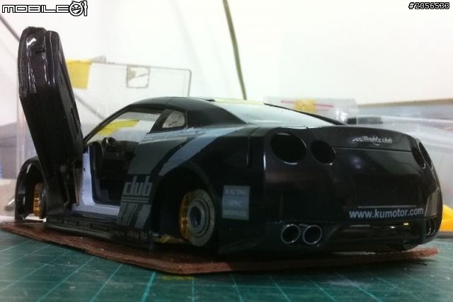 1/24 Buddy club ZELE Dry Carbon R35~製作大全集
