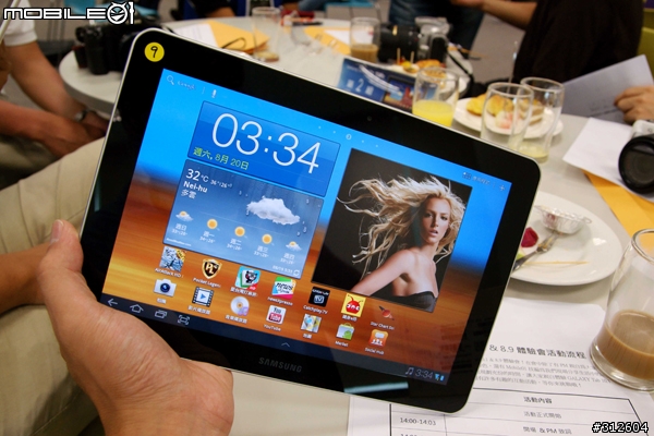【體驗會搶先報】SAMSUNG GALAXY Tab 10.1/Tab 8.9 第一次親密接觸!