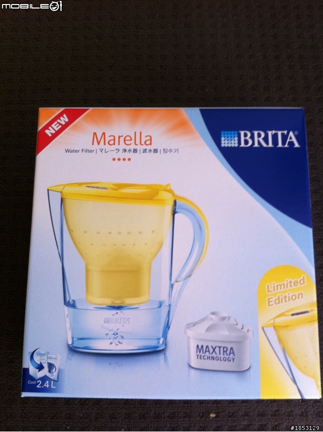 BRITA Marella 黃色限定版簡單開箱