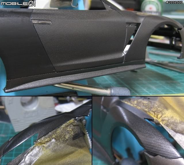 1/24 Buddy club ZELE Dry Carbon R35~製作大全集