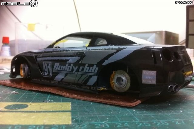 1/24 Buddy club ZELE Dry Carbon R35~製作大全集