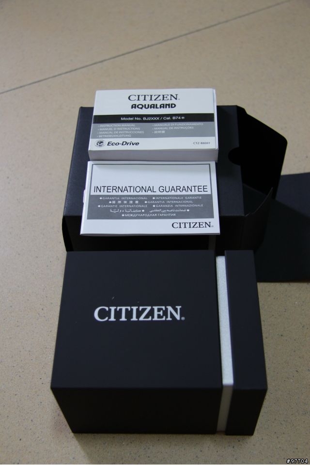 情人節禮物2--citizen BJ2110-01E