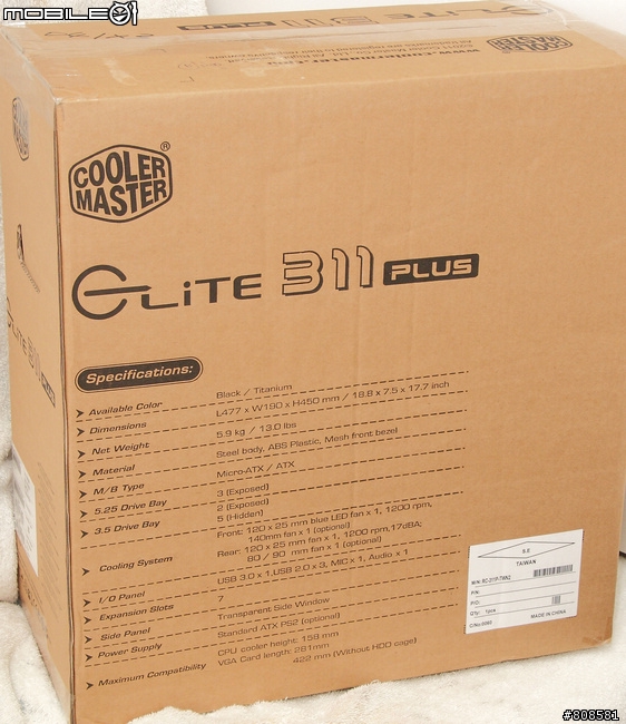 分享CM平價Elite 311機殼的強化Plus版
