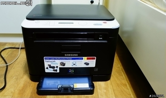 開箱 彩雷事務機~Samsung CLX-3185N