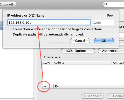 Mac上的免費iSCSI解決方案 with QNAP TS-419P