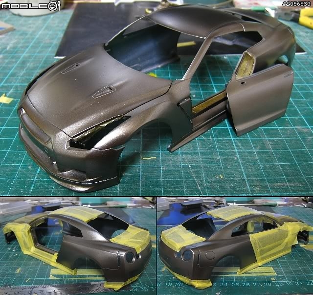 1/24 Buddy club ZELE Dry Carbon R35~製作大全集