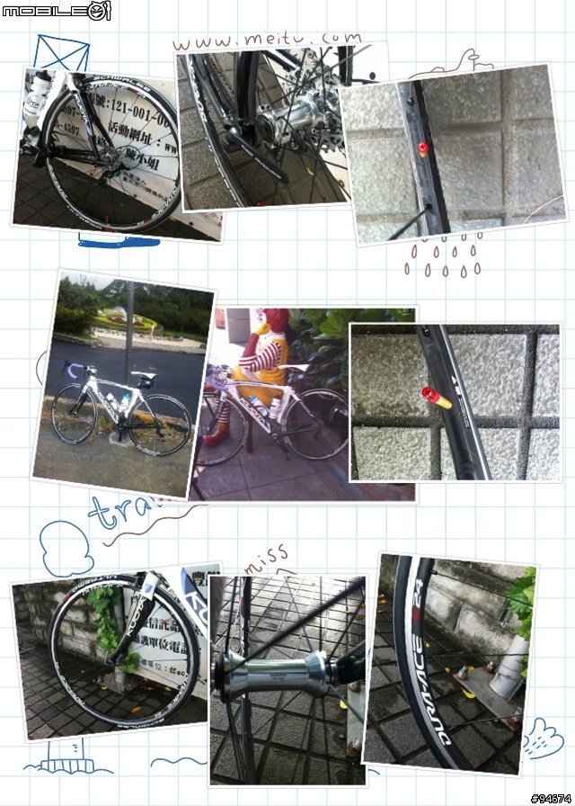 Dura Ace 7900-C24-CL爬坡輪組首航分享~