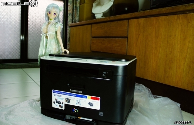 開箱 彩雷事務機~Samsung CLX-3185N