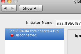 Mac上的免費iSCSI解決方案 with QNAP TS-419P