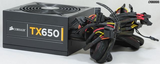 CORSAIR第二代TX650V2 650W電源供應器簡介及測試