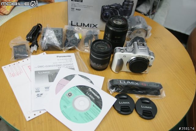 Panasonic DMC-G3W-W 雙鏡組開箱