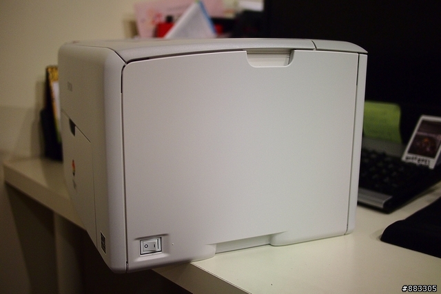 【開箱】超迷你的Epson C1750N彩色LED印表機