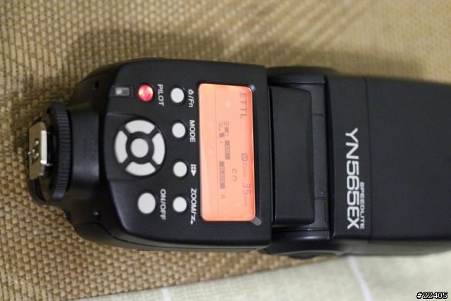 名符其實的C家窮人神燈,永諾 YN-565EX開箱與CANON 60D的TTL無線離機閃測試