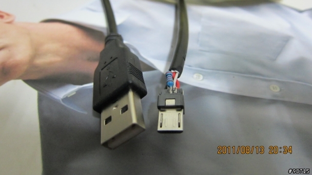 DIY OTG / ROOT 用免拔插含解三鍵傳輸線