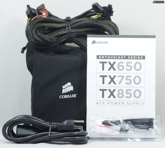 CORSAIR第二代TX650V2 650W電源供應器簡介及測試