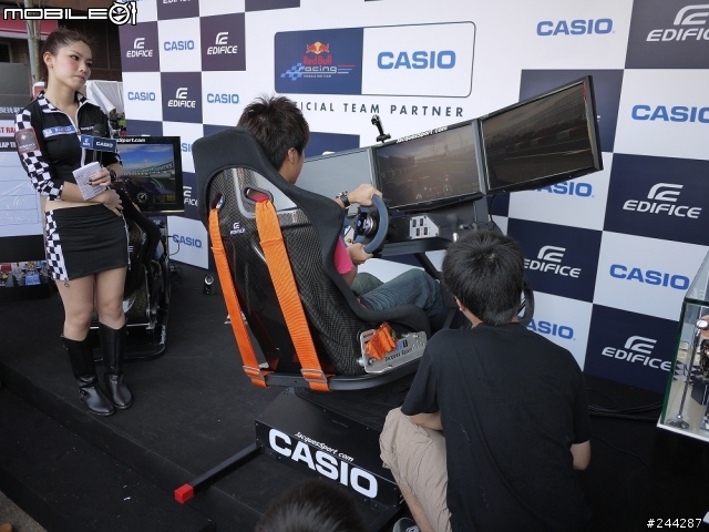 CASIO EDIFICE Red Bull Racing模擬挑戰賽(台北)