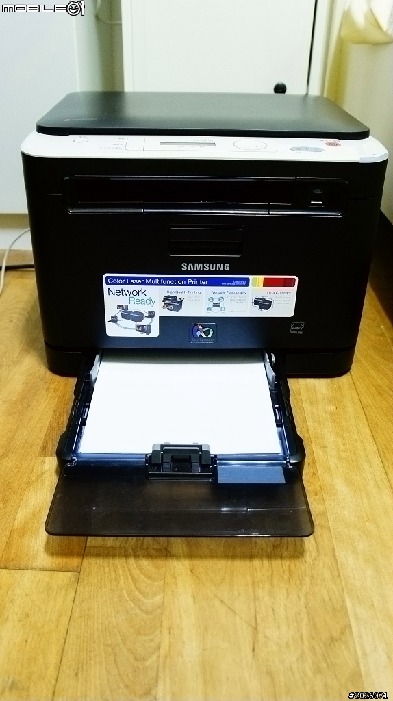 開箱 彩雷事務機~Samsung CLX-3185N