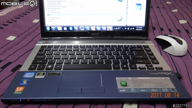 acer 4830TGX-i7-2720 SSD1版本