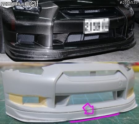 1/24 Buddy club ZELE Dry Carbon R35~製作大全集