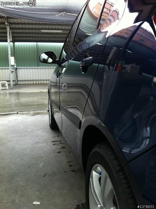 表弟的藍寶洗車+小小開箱