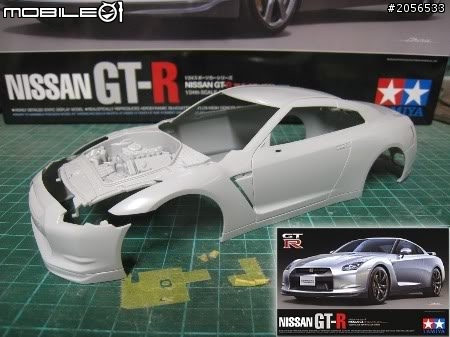 1/24 Buddy club ZELE Dry Carbon R35~製作大全集